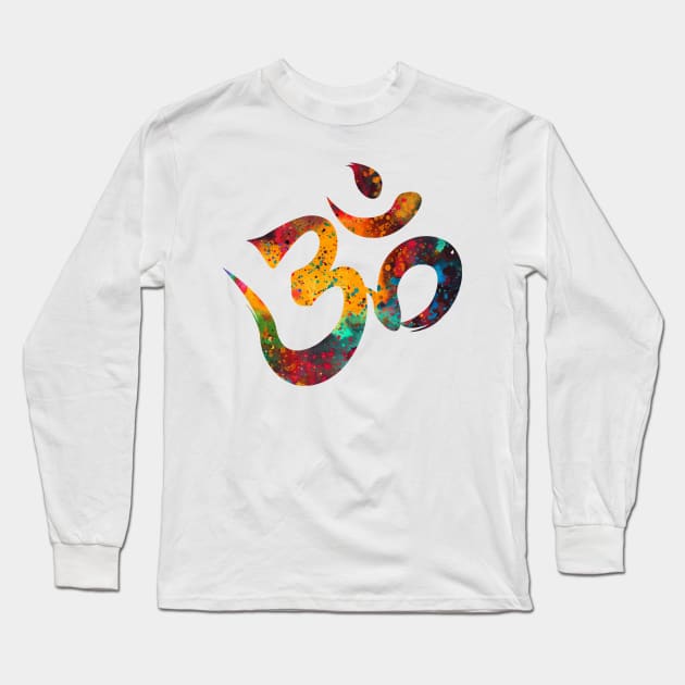 Om Long Sleeve T-Shirt by erzebeth